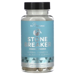 Eu Natural STONE BREAKER Chanca Piedra 60 Vegetarian Capsules 855244008158
