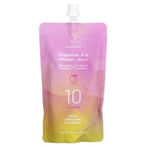 Everydaze Essential C's Konjac Jelly Peach 5.07 fl oz (150 ml) 8809432532736