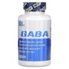 EVLution Nutrition GABA 600 mg 60 Veggie Capsules 818901027565