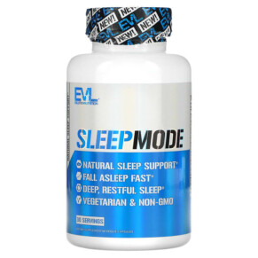 EVLution Nutrition SleepMode 60 Veggie Capsules 818901020696