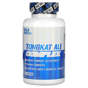 EVLution Nutrition Tongkat Ali Complex 800 mg 60 Veggie Capsules 818901027602
