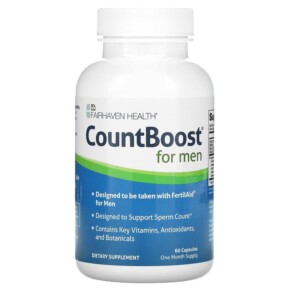Fairhaven Health CountBoost for Men 60 Capsules 895749000189