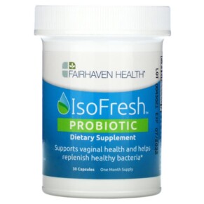 Fairhaven Health IsoFresh Probiotic for Feminine Balance 30 Capsules 896593002244