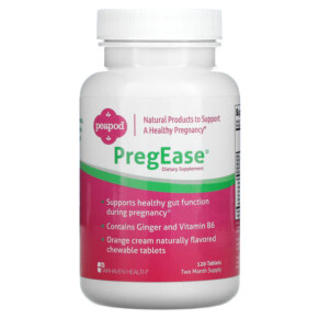 Fairhaven Health PregEase Orange Cream 120 Tablets 895749000868