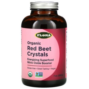 Flora Organic Red Beet Crystals 7 oz (200 g) 061998648001