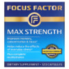 Focus Factor Max Strength 120 Capsules 811909033675