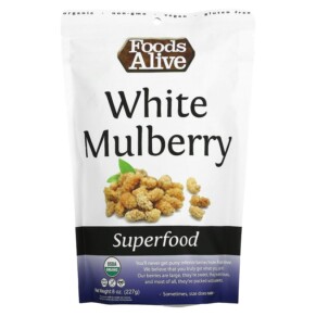 Foods Alive Superfood White Mulberry 8 oz (227 g) 891551000270