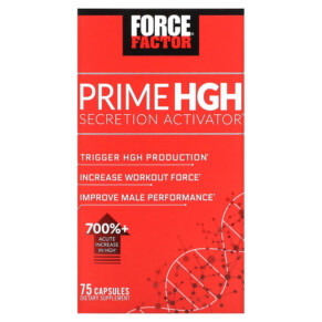 Force Factor Prime HGH Secretion Activator 75 Capsules 818594014538