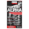 Force Factor Test X180 Alpha Testosterone Booster 120 Capsules 818594010349