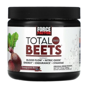 Force Factor Total Beets Original Drink Powder Pomegranate Berry 7.4 oz (210 g) 818594015467
