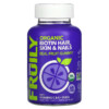 Fruily Organic Biotin Hair Skin & Nails with Vitamins C & E Silica Mixed Fruit 60 Gummies 850019556025