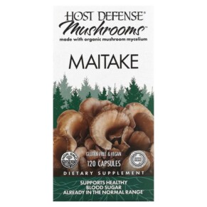 Fungi Perfecti Host Defense Maitake 120 Capsules 633422031538