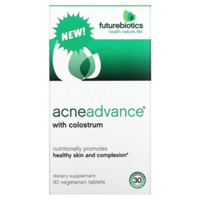 Futurebiotics Acne Advance with Colostrum 90 Vegetarian Tablets 049479025275