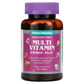 Futurebiotics Advanced Woman's Formula Multi Vitamin Energy Plus 120 Tablets 049479000470