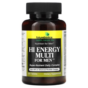 Futurebiotics Hi Energy Multi For Men 120 Tablets 049479001996
