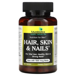 Futurebiotics Nutrition For Men Hair Skin & Nails 135 Tablets 049479002108