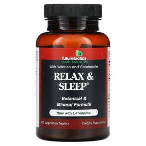 Futurebiotics Relax & Sleep 120 Vegetarian Tablets 049479000166