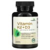 Futurebiotics Vitamin K2 + D3 with Vitamin K2 as MK-7 120 Capsules 049479500703