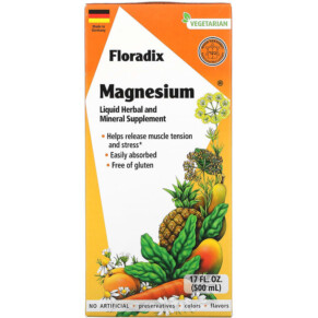 Gaia Herbs Floradix Magnesium 17 fl oz (500 ml) 850026260083