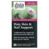Gaia Herbs Hair Skin & Nail Support 60 Vegan Liquid Phyto-Caps 751063400800