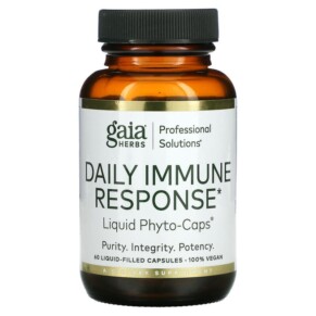 Gaia Herbs Professional Solutions Daily Immune Response 60 Liquid-Filled Capsules 751063403542