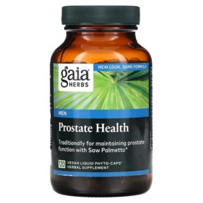 Gaia Herbs Prostate Health 120 Vegan Liquid Phyto-Caps 751063145640