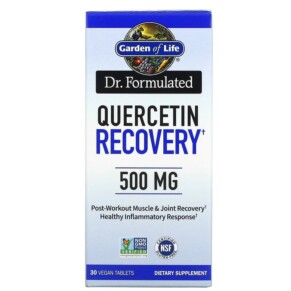 Garden of Life Dr. Formulated Quercetin Recovery 500 mg 30 Vegan Tablets 658010130516