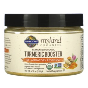 Garden of Life MyKind Organics Fermented Organic Turmeric Boost Inflammatory Response 4.76 oz (135 g) 658010123075