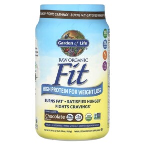 Garden of Life RAW Organic Fit High Protein for Weight Loss Chocolate 32.09 oz (910 g) 658010119849