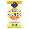 Garden of Life Vitamin Code RAW D3 50 mcg (2.000 IU) 120 Vegetarian Capsules 658010116565