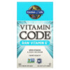 Garden of Life Vitamin Code RAW Vitamin E 60 Vegetarian Capsules 658010113779
