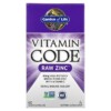 Garden of Life Vitamin Code RAW Zinc 60 Vegan Capsules 658010116527