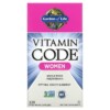 Garden of Life Vitamin Code Whole Food Multivitamin for Women 120 Vegetarian Capsules 658010113663