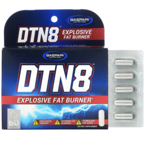 Gaspari Nutrition DTN8 Explosive Fat Burner 60 Capsules 646511026537