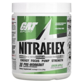 GAT Sport NITRAFLEX Green Apple 10.1 oz (285 g) 859613648884
