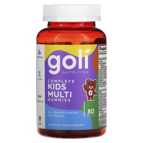 Goli Nutrition Complete Kids Multi 80 Pieces 055840402545