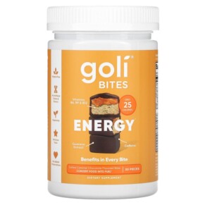 Goli Nutrition Energy Bites Salted Caramel Chocolate 30 Pieces 055840400534