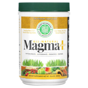 Green Foods Corporation All-Natural Magma Plus 10.6 oz (300 g) 083851205336