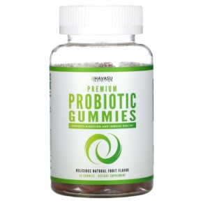 Havasu Nutrition Premium Probiotic Gummies Natural Fruit 60 Gummies 850008464201