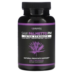 Havasu Nutrition Saw Palmetto PM Extra Strength 100 Capsules 850008464010