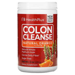 Health Plus Inc. Colon Cleanse Natural Orange 9 oz (255 g) 083502112358