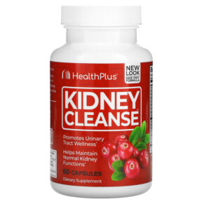Health Plus Inc. Kidney Cleanse 60 Capsules 083502550020