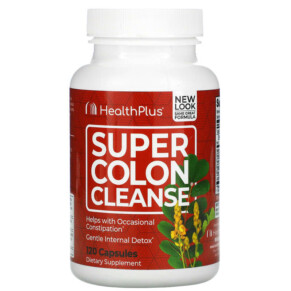 Health Plus Inc. Super Colon Cleanse 120 Capsules 083502087649