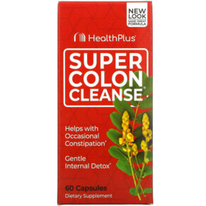 Health Plus Inc. Super Colon Cleanse 60 Capsules 083502087625