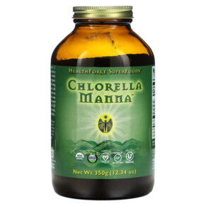 HealthForce Superfoods Chlorella Manna 12.34 oz (350 g) 650786000758