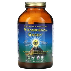 HealthForce Superfoods Vitamineral Green Version 5.6 10.6 oz (300 g) 650786000239