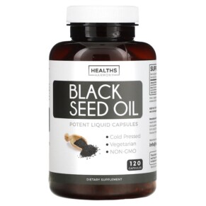 Healths Harmony Black Seed Oil 120 Capsules 653559477092