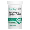 HealthyBiom Weight Management and Energy Prebiotic + Probiotic 12 Billion CFUs 60 Veggie Capsules 898220020263