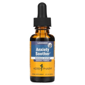 Herb Pharm Anxiety Soother Lavender 1 fl oz (30 ml) 090700004576