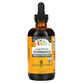Herb Pharm Kids Echinacea Alcohol Free Orange 4 fl oz (120 ml) 090900000545